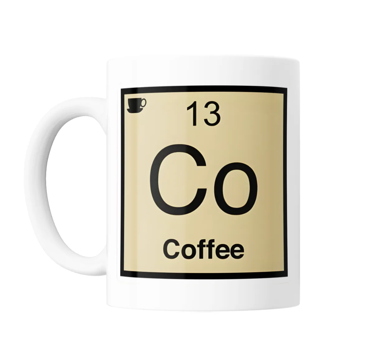 Taza de Cerámica Café Tabla Periódica Elemento Co Coffee - vista 2