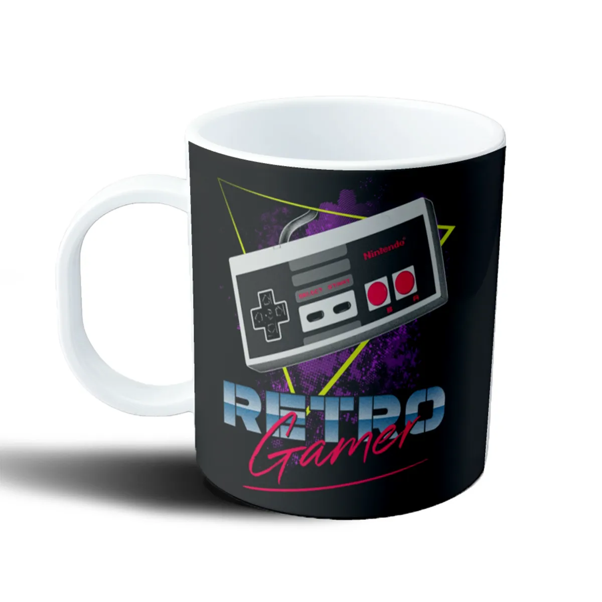 Taza de Plástico Retro Gamer Control Nintendo NES - vista 2