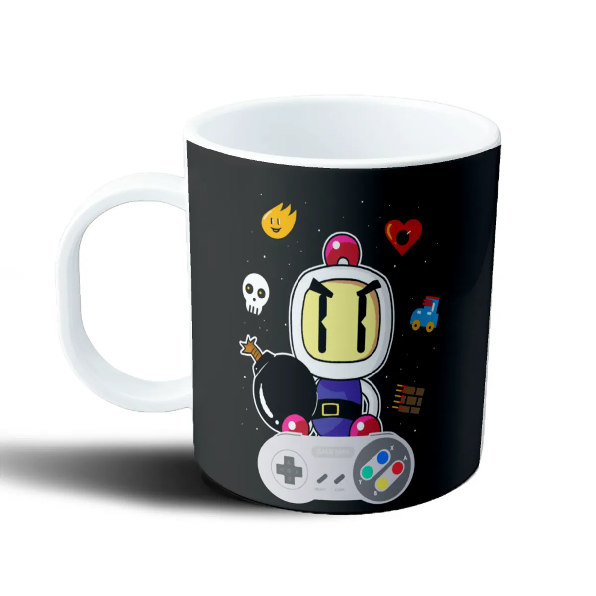 Taza de Plástico Bomberman Gamer Control Super Nintendo - vista 2