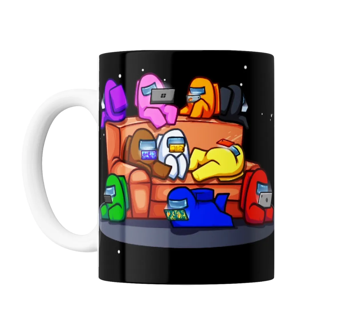 Taza de Cerámica Among Us Tripulantes en el Sillón - vista 2