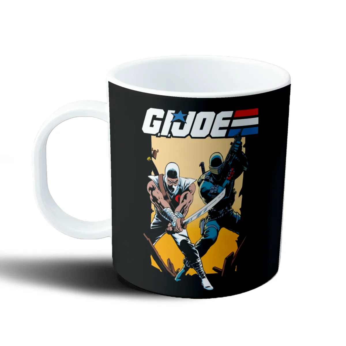 Taza de Plástico GI Joe Storm Shadow contra Cobra - vista 2