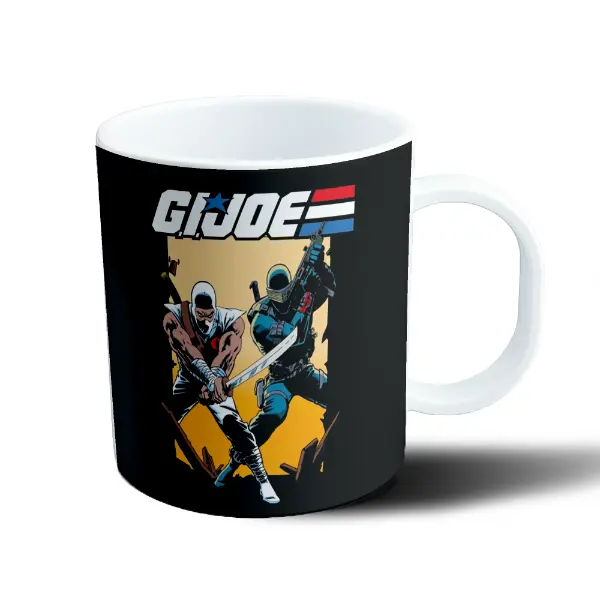 Taza de Plástico GI Joe Storm Shadow contra Cobra