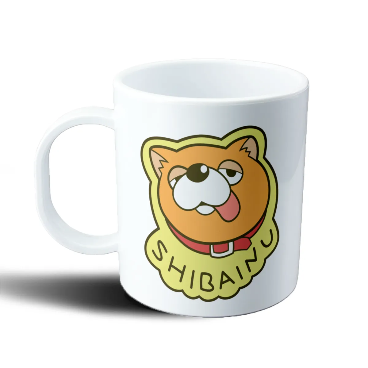Taza de Plástico Gokushufudou Shiba Inu Dibujo Animado - vista 2