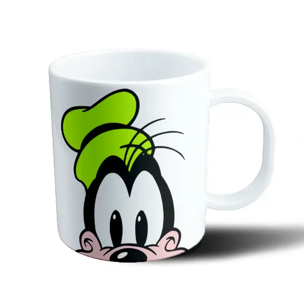 Taza de Plástico Goofy Primer Plano