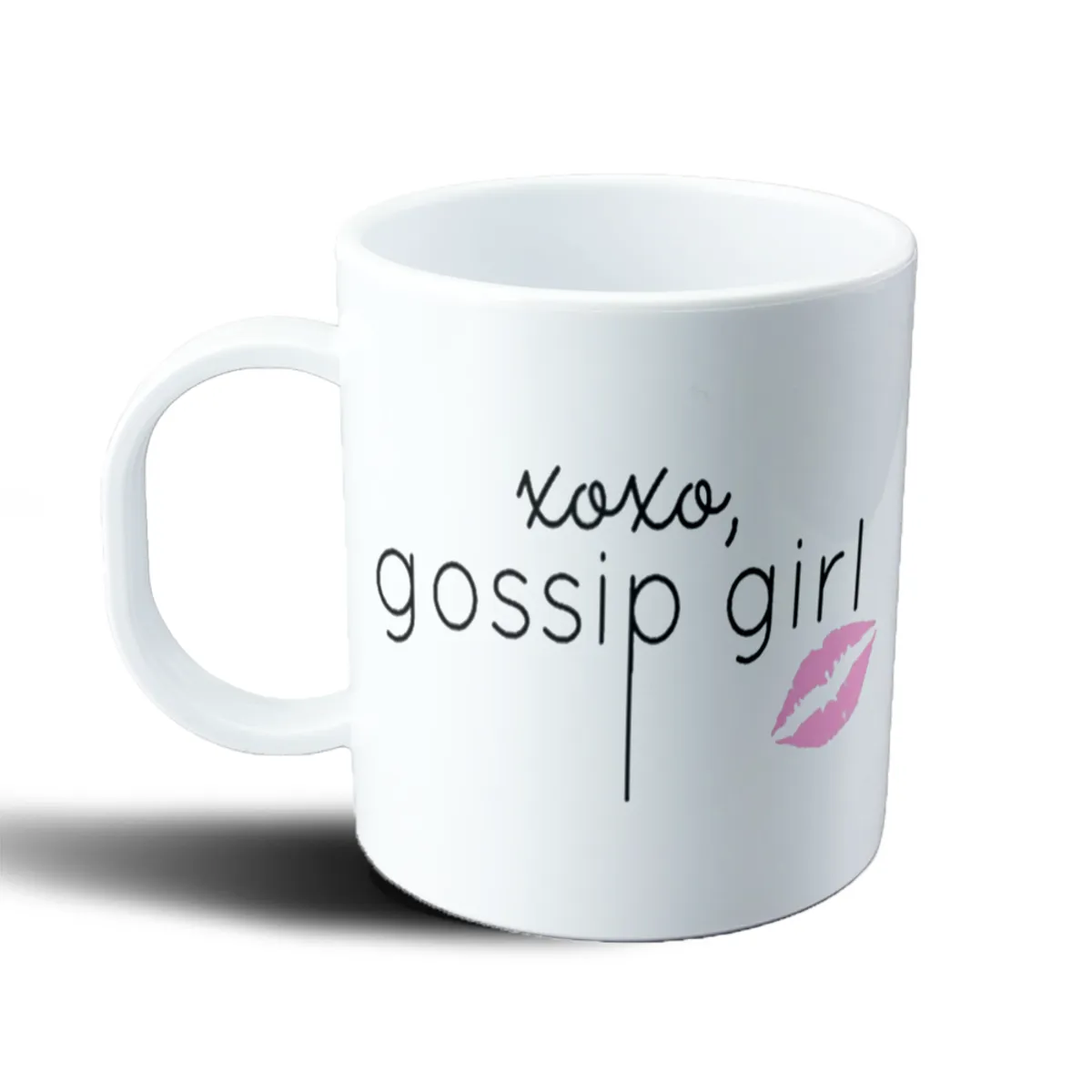 Taza de Plástico Gossip Girl XOXO con Beso - vista 2