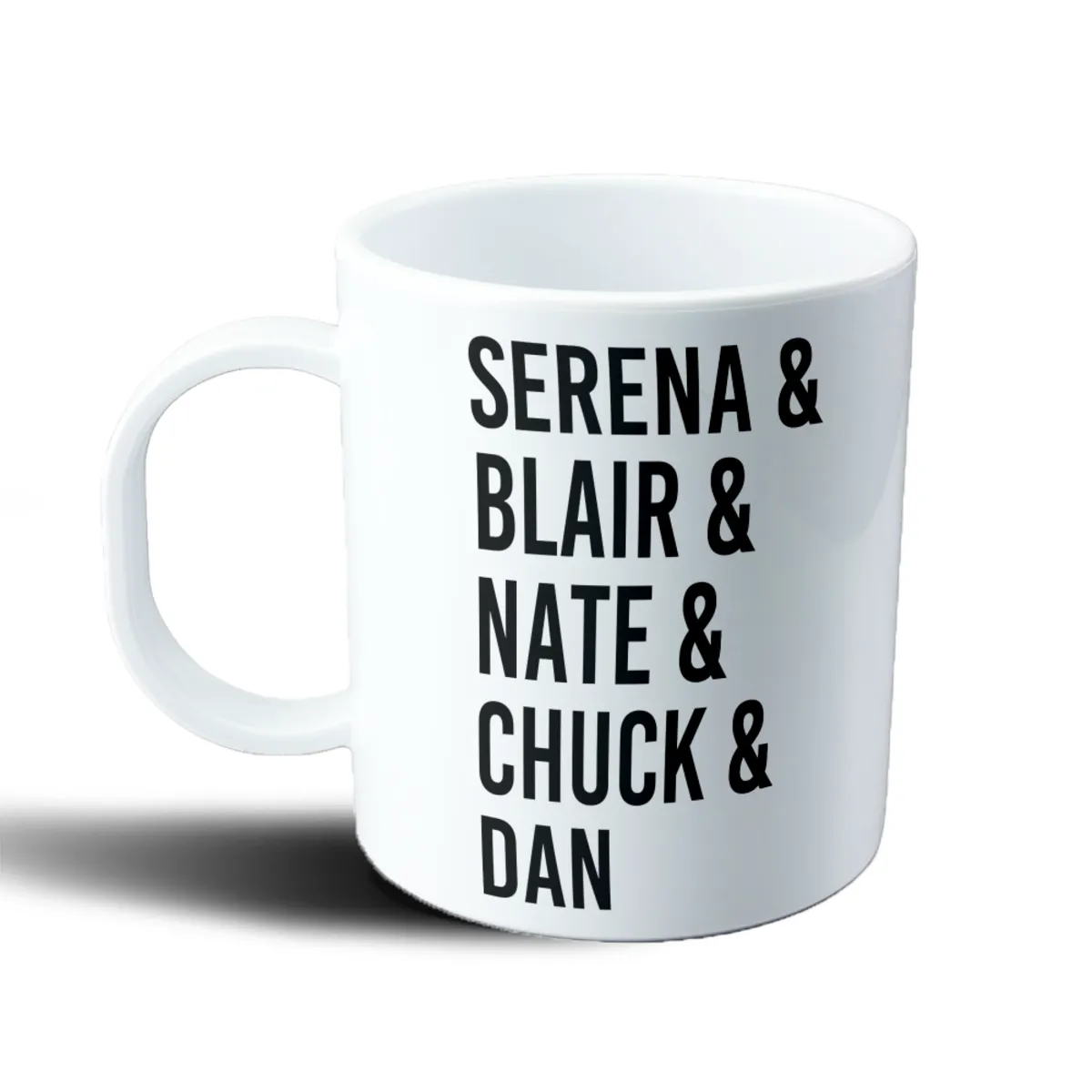 Taza de Plástico Gossip Girl Serena Blair Nate Chuck Dan - vista 2