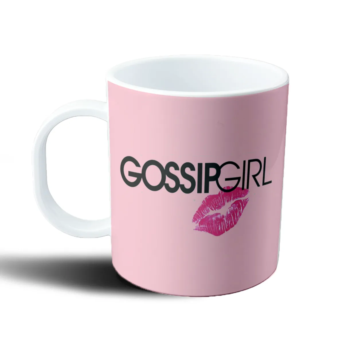 Taza de Plástico Gossip Girl Logo con Beso - vista 2