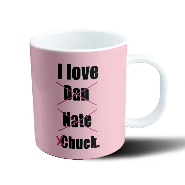 Taza de Plástico Gossip Girl I Love Chuck