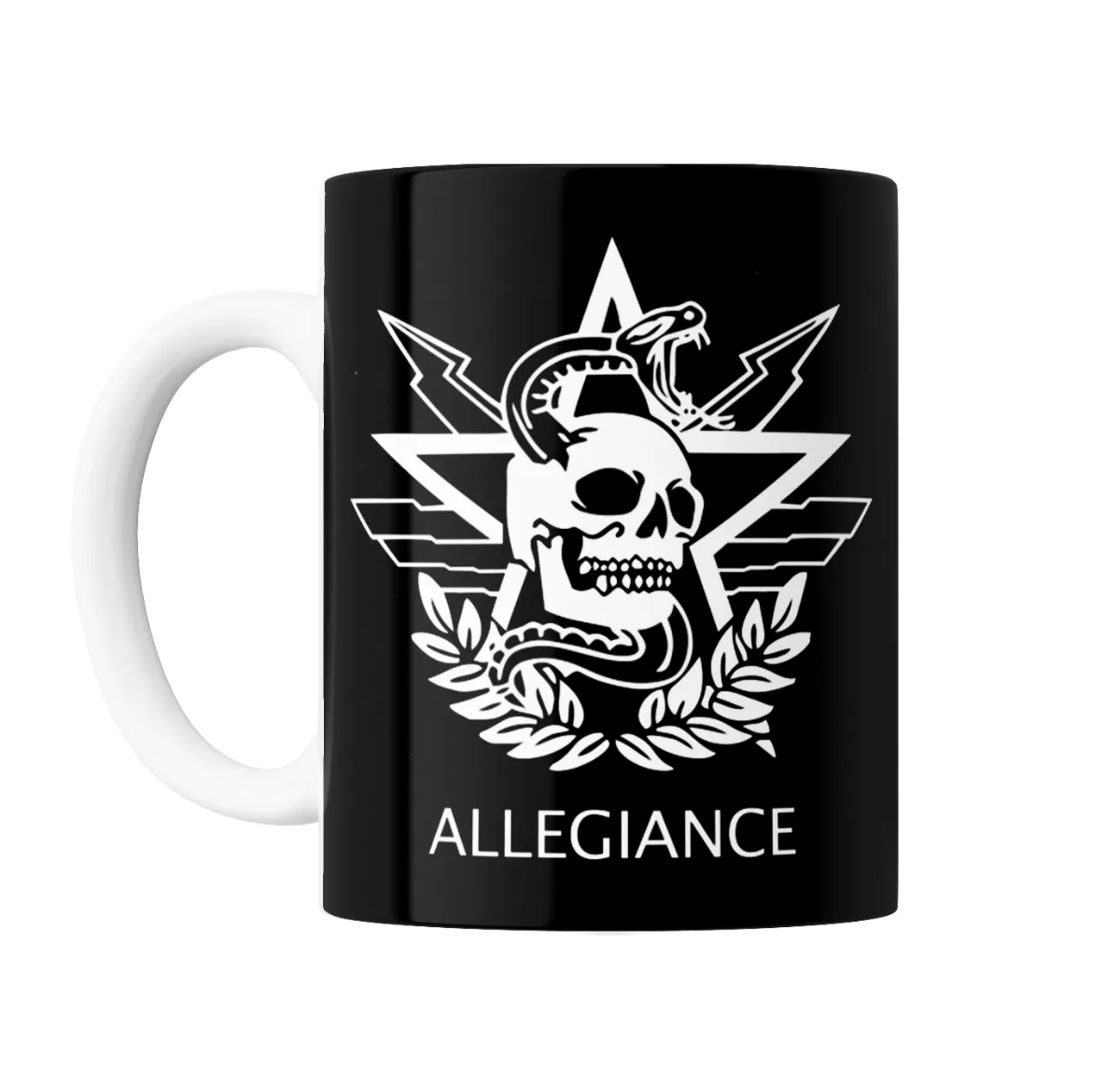 Taza de Cerámica Call of Duty Allegiance Calavera y Serpiente - vista 2