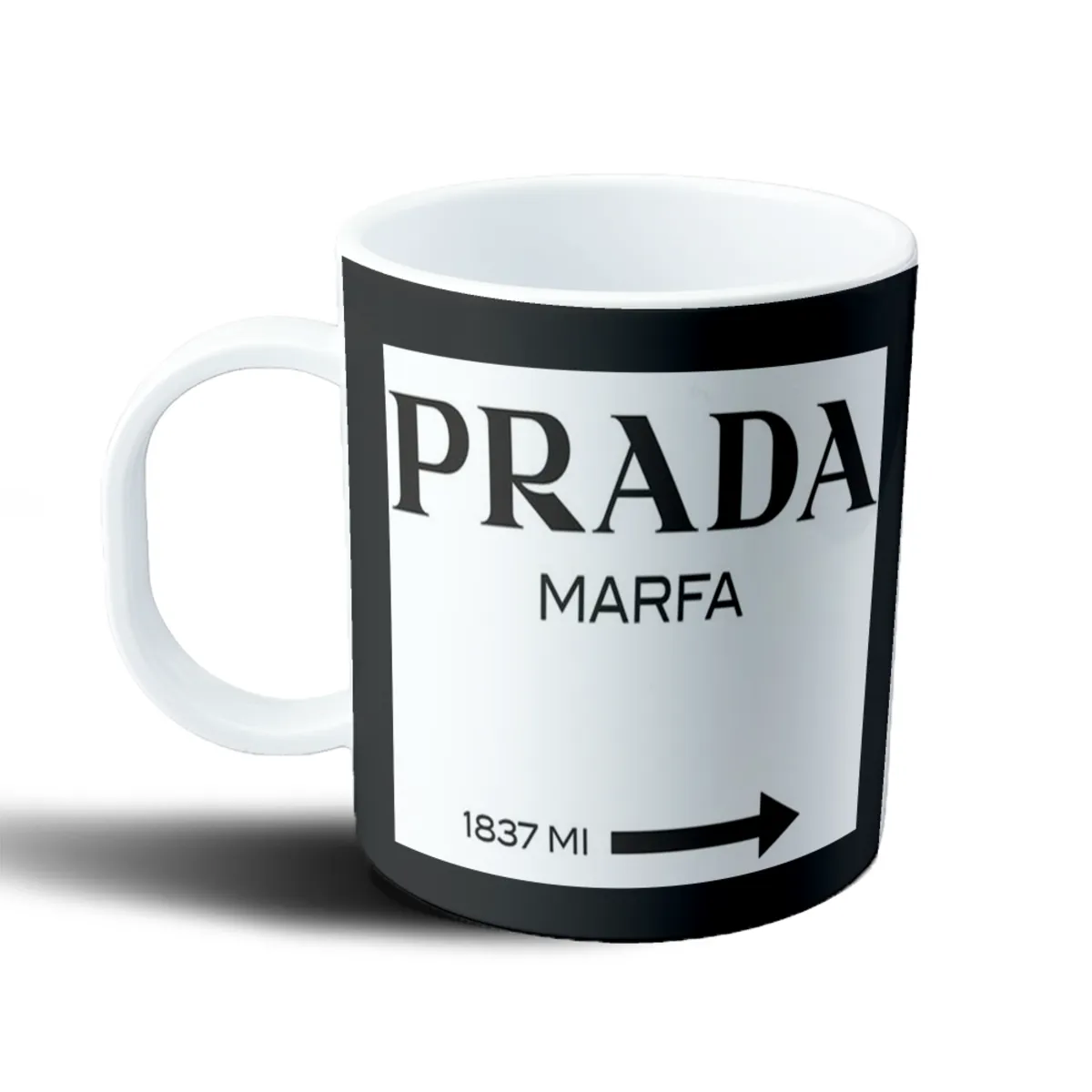 Taza de Plástico Gossip Girl Prada Marfa 1837 Mi - vista 2
