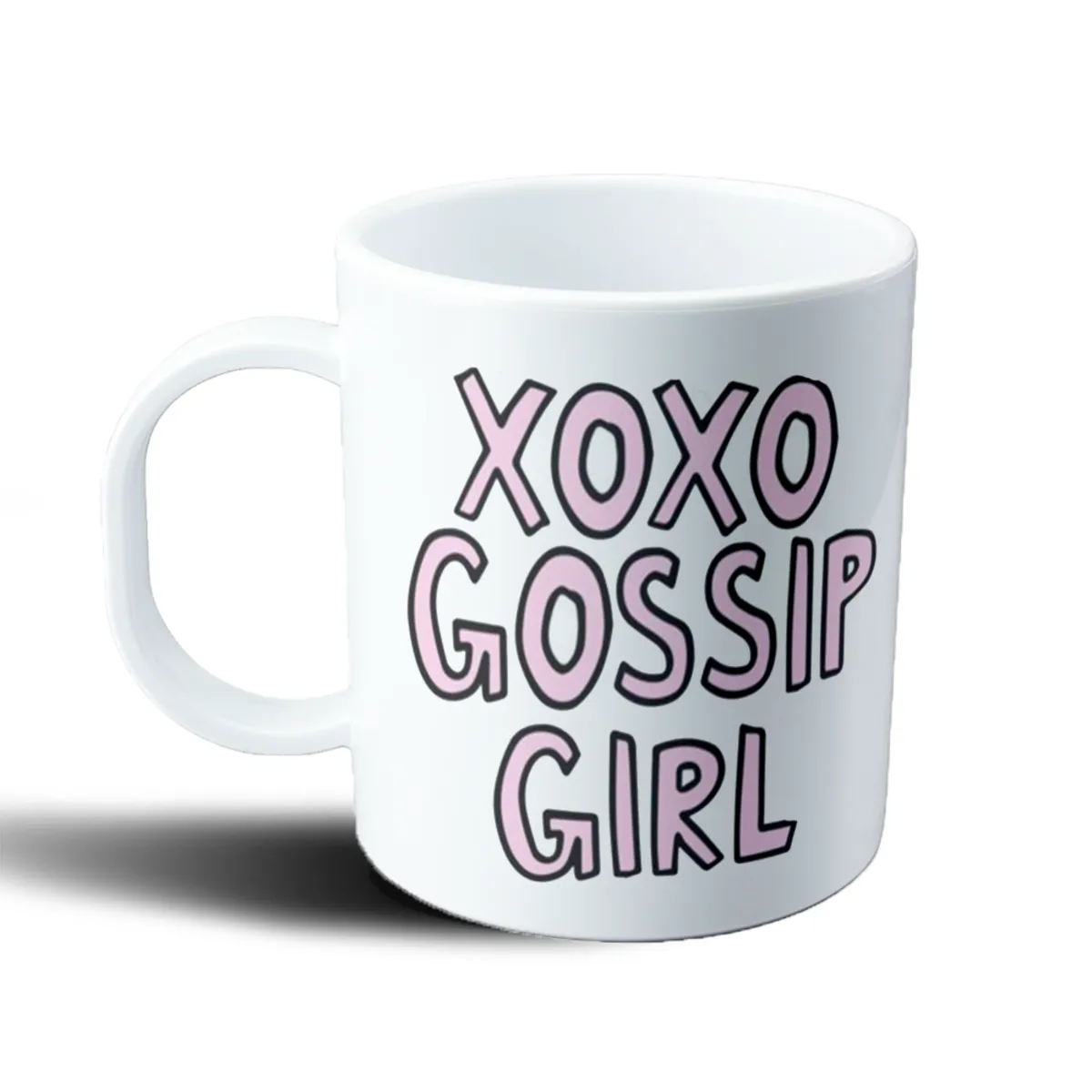 Taza de Plástico Gossip Girl XOXO Rosa - vista 2
