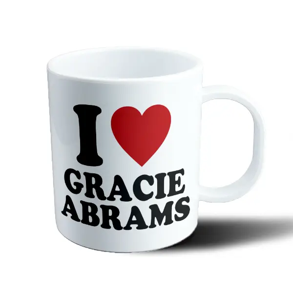 Taza de Plástico Gracie Abrams I Love