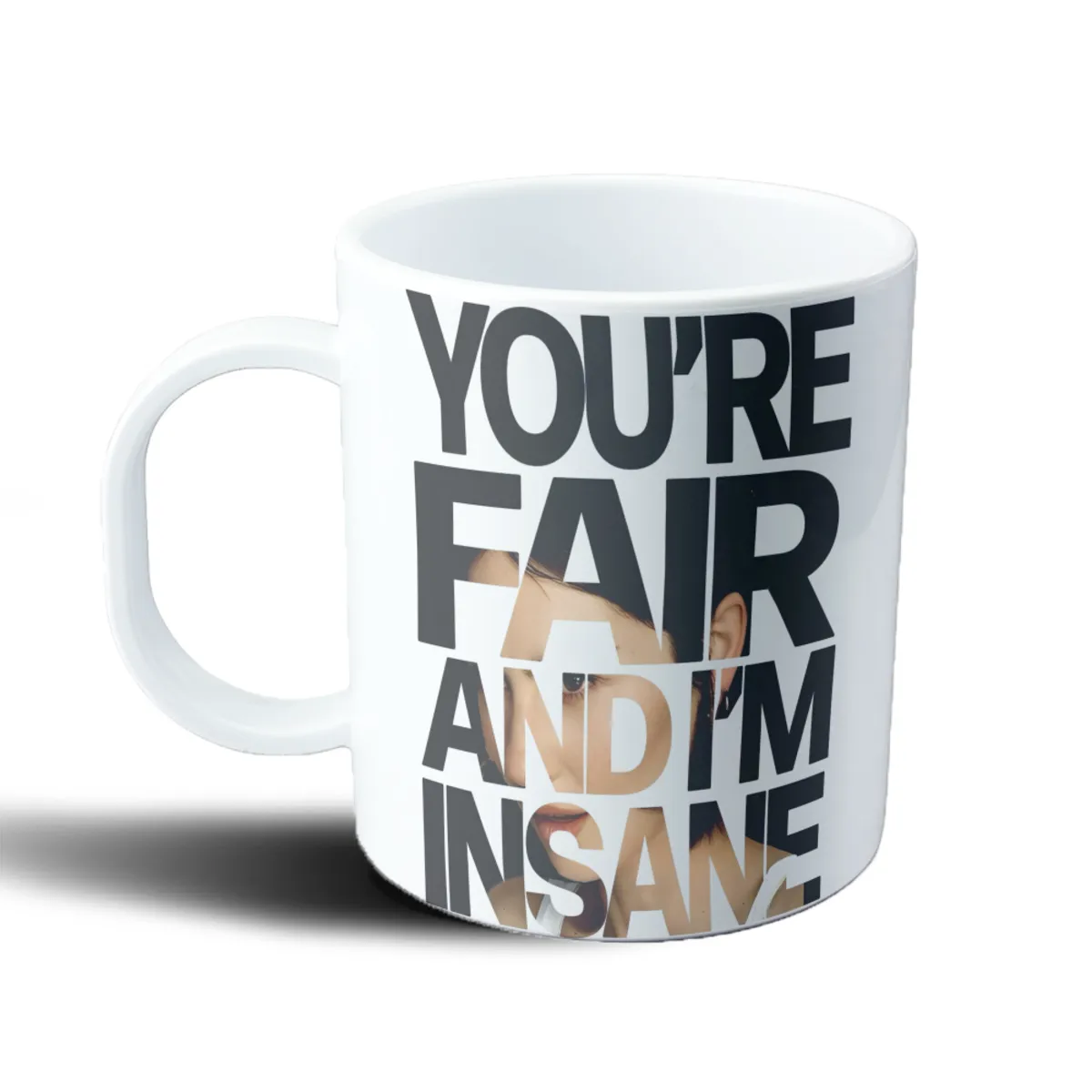 Taza de Plástico Gracie Abrams You're Fair and I'm Insane - vista 2