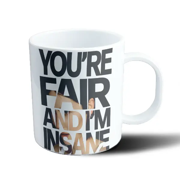 Taza de Plástico Gracie Abrams You're Fair and I'm Insane