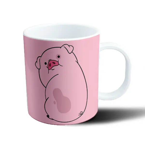 Taza de Plástico Gravity Falls Waddles Pato