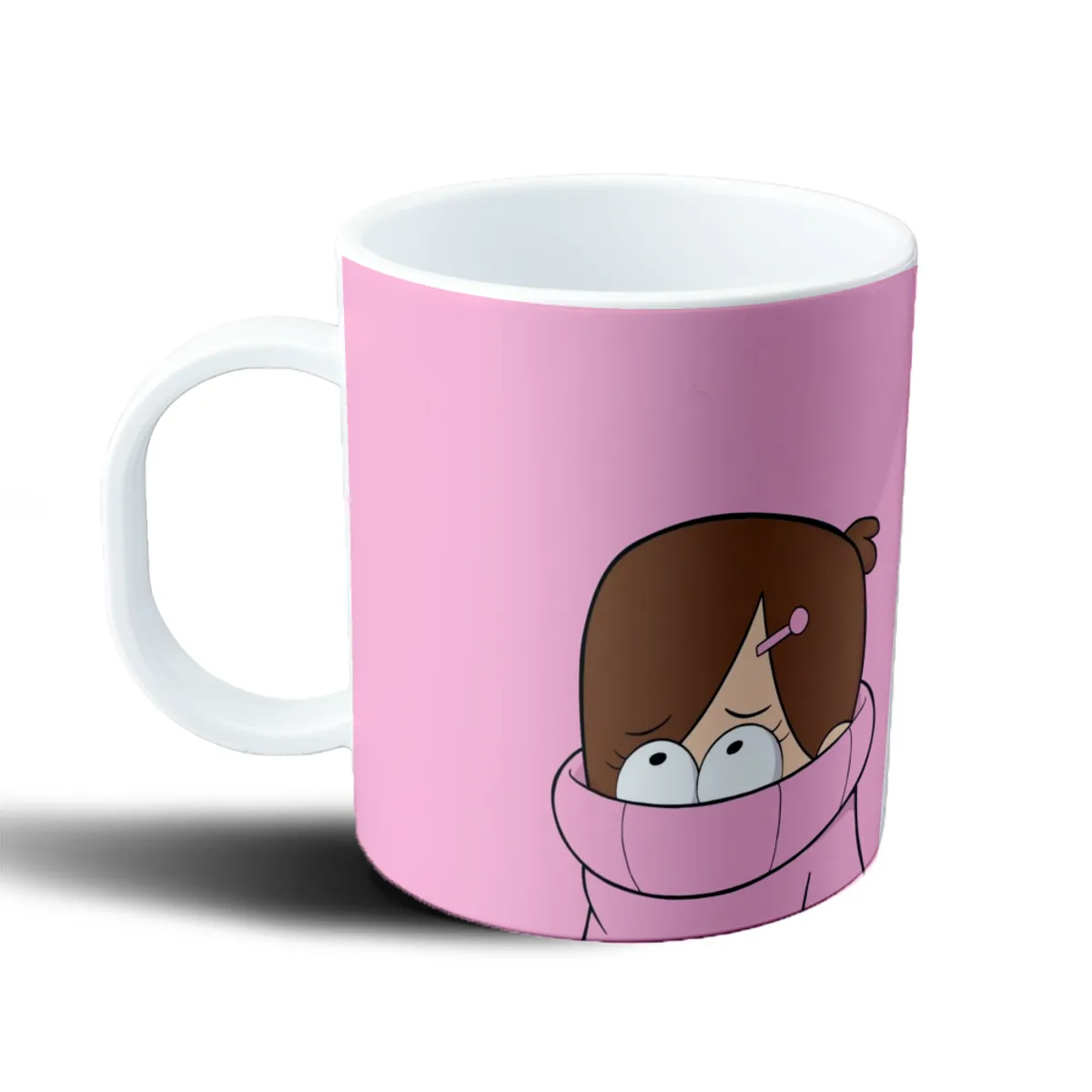 Taza de Plástico Gravity Falls Mabel Sweater Rosa - vista 2
