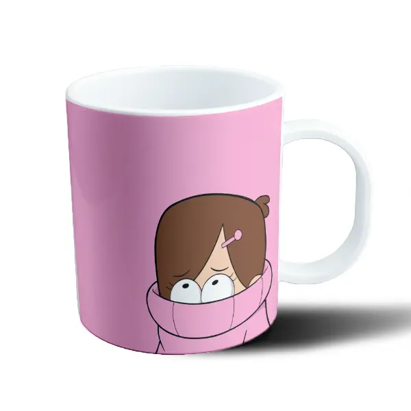 Taza de Plástico Gravity Falls Mabel Sweater Rosa
