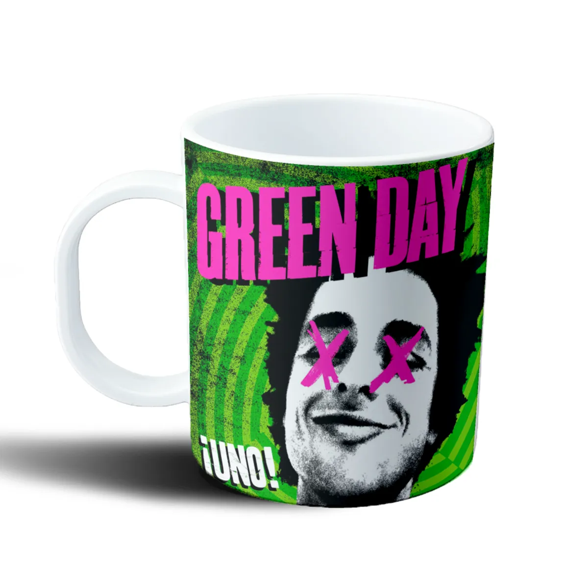 Taza de Plástico Green Day Uno! Cantante Pink X - vista 2