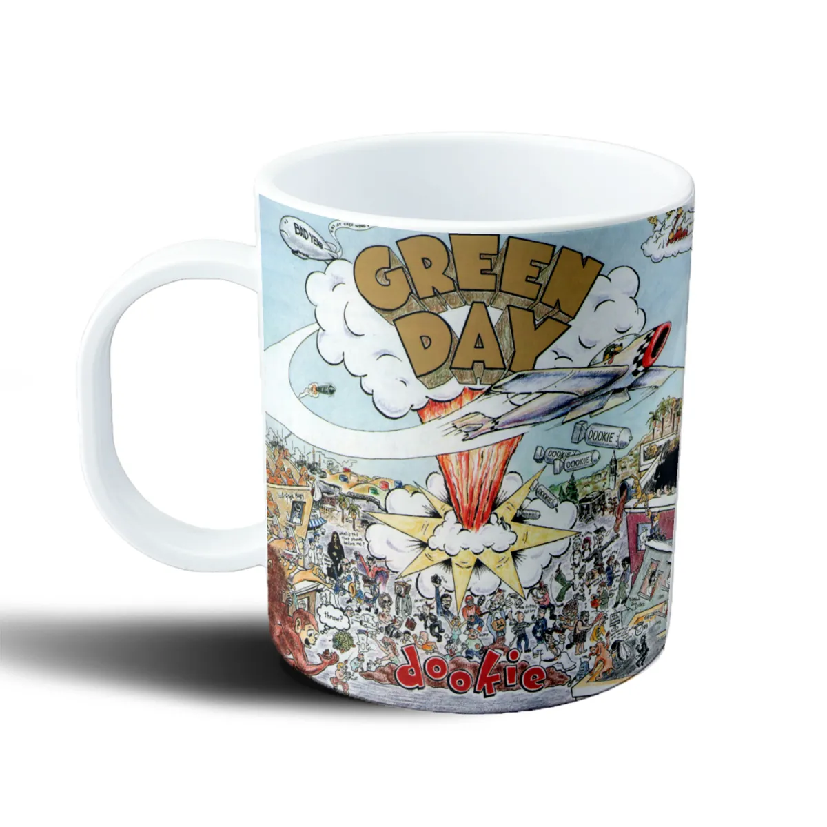 Taza de Plástico Green Day Dookie - vista 2