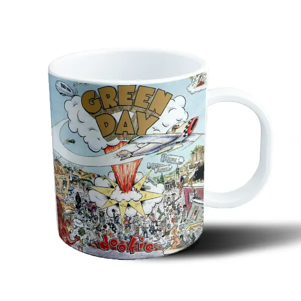 Taza de Plástico Green Day Dookie