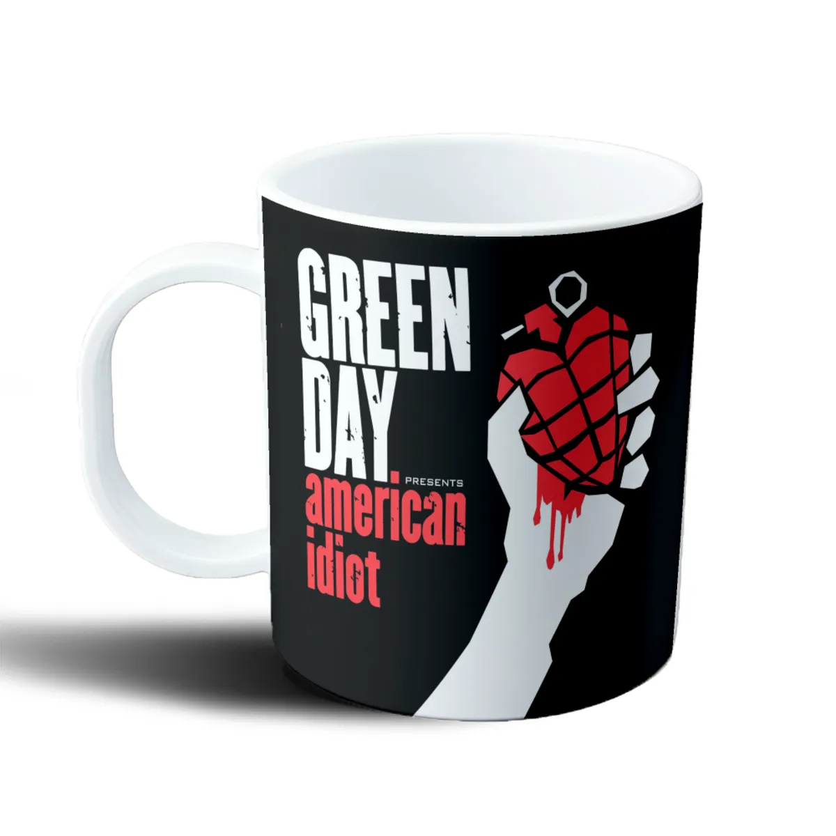 Taza de Plástico Green Day American Idiot - vista 2