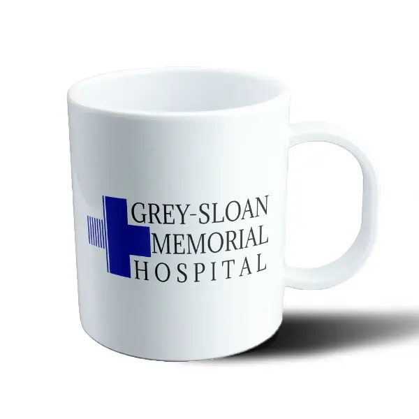 Taza de Plástico Grey's Anatomy Equipo Chibi