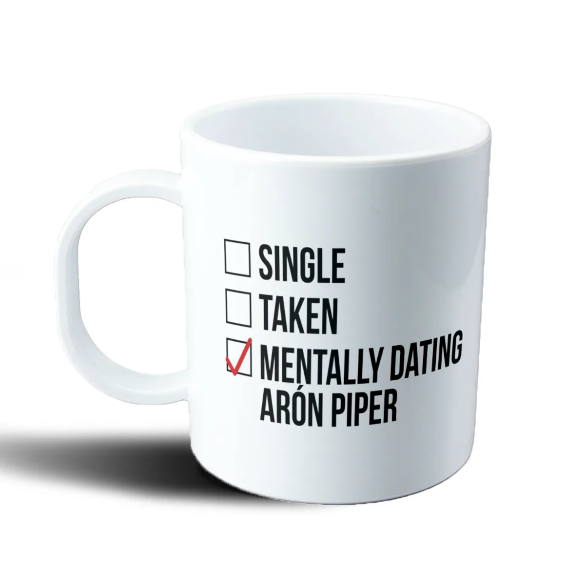 Taza de Plástico Greys Anatomy Mentally Dating Arón Piper - vista 2