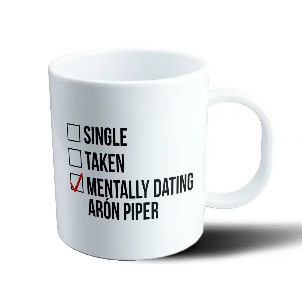 Taza de Plástico Greys Anatomy Mentally Dating Arón Piper