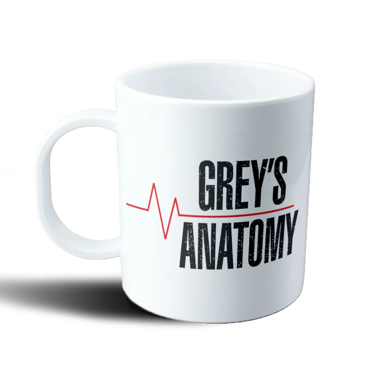Taza de Plástico Grey's Anatomy Logo con Latido - vista 2