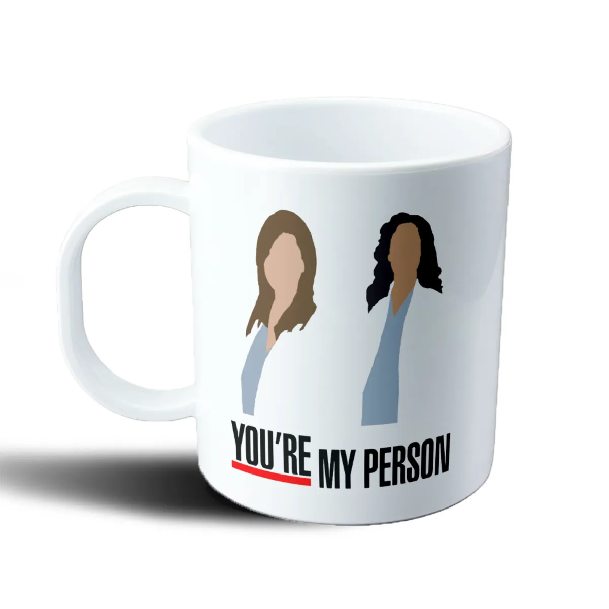 Taza de Plástico Grey's Anatomy You're My Person Meredith y Cristina - vista 2