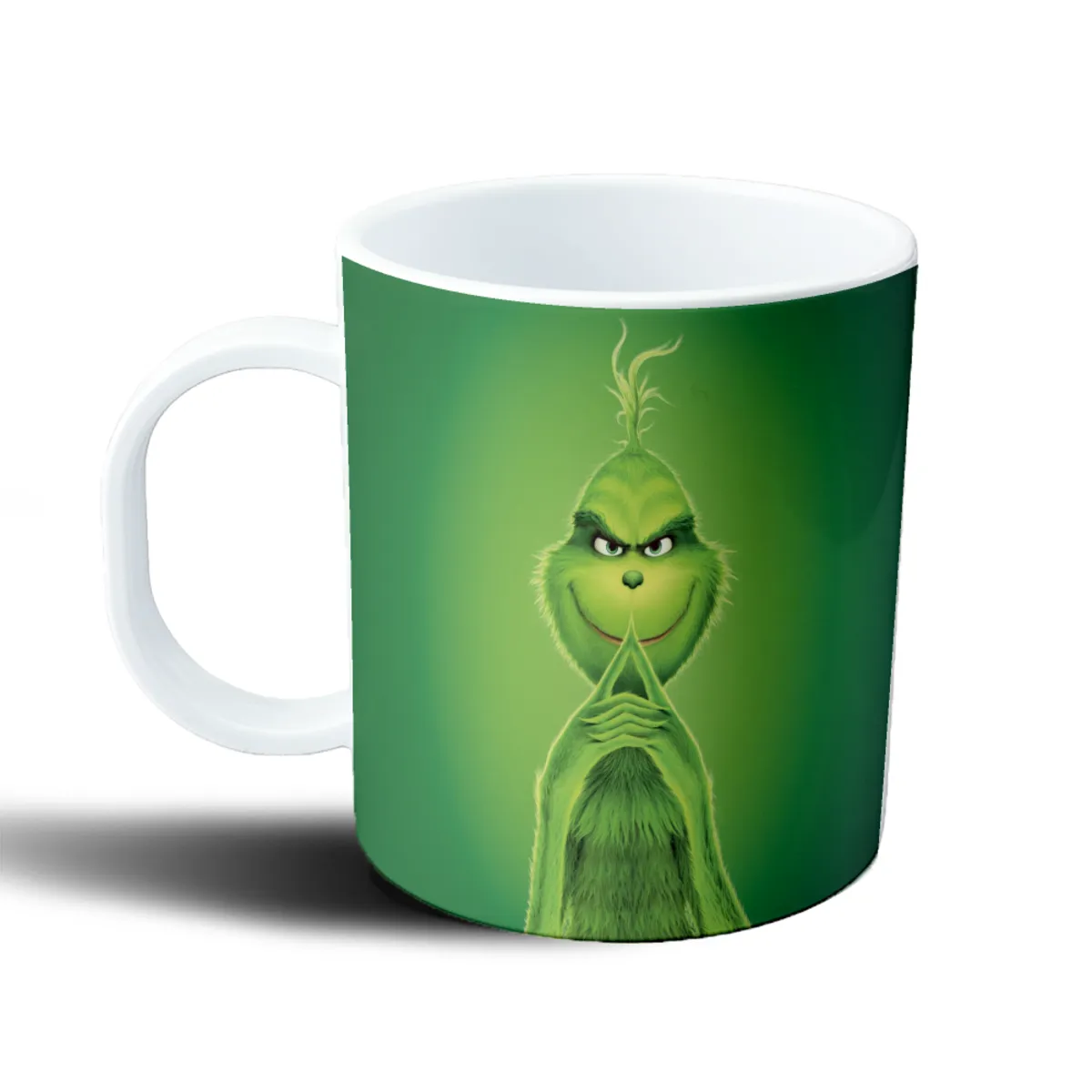 Taza de Plástico Grinch Sonrisa Maliciosa - vista 2