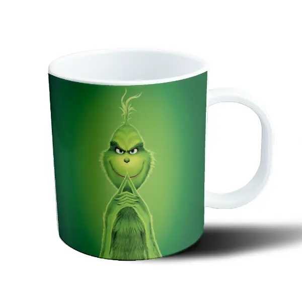 Taza de Plástico Grinch Sonrisa Maliciosa
