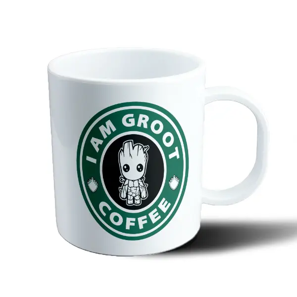 Taza de Plástico Groot I Am Groot Coffee