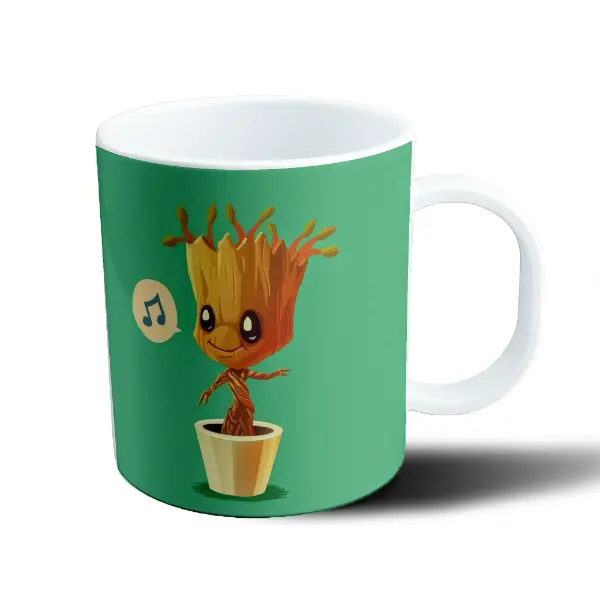 Taza de Plástico Groot Bailarín Maceta Marvel
