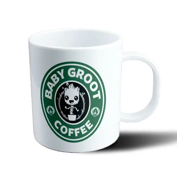 Taza de Plástico Groot Baby Groot Coffee Starbucks