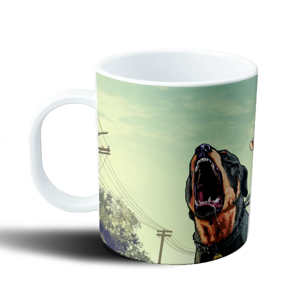 Taza de Plástico GTA Franklin con bate y cadena - vista 2
