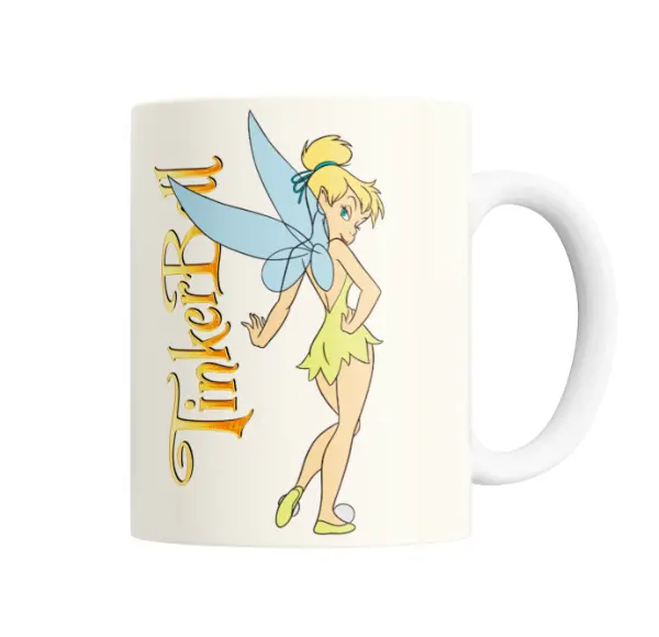 Taza de Cerámica Campanita Tinker Bell Disney