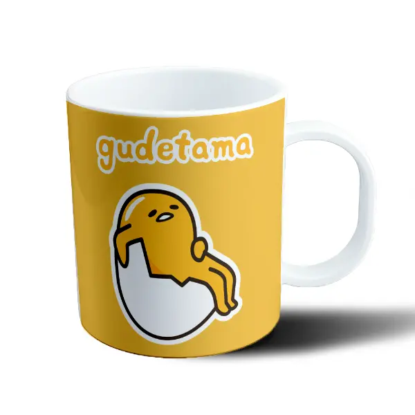 Taza de Plástico Gudetama el Huevo Perezoso