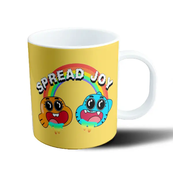 Taza de Plástico El Increíble Mundo de Gumball Spread Joy