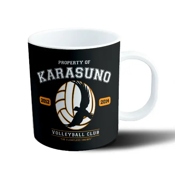 Taza de Plástico Haikyuu Karasuno Volleyball Club