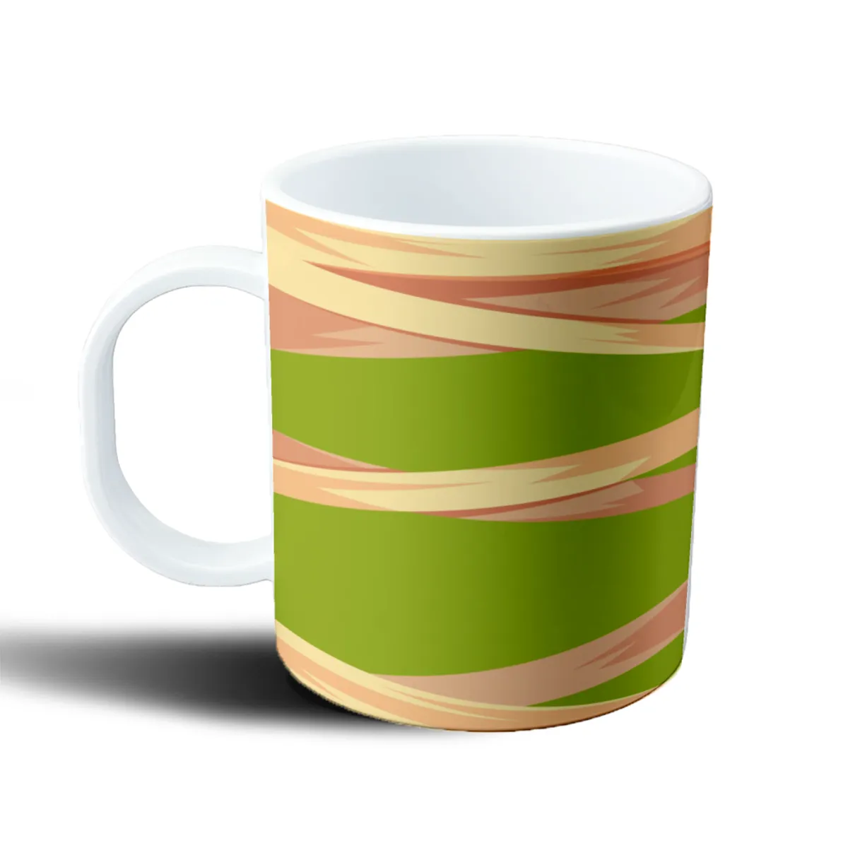 Taza de Plástico Halloween Momia Monstruo - vista 2