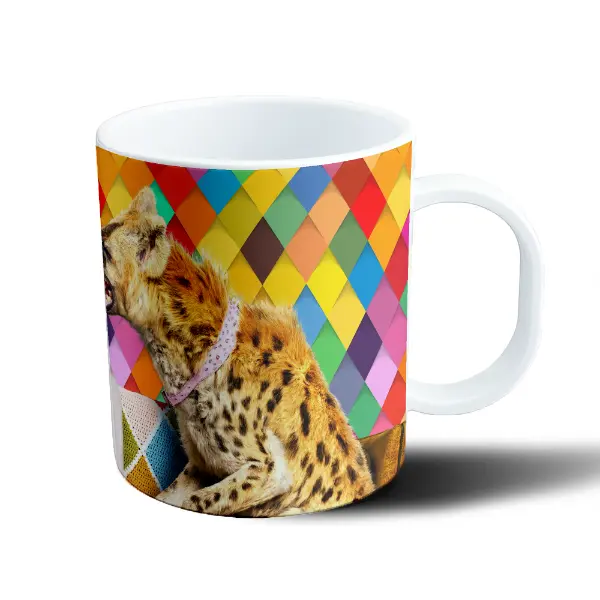 Taza de Plástico Harley Quinn Birds of Prey Diseño Pop