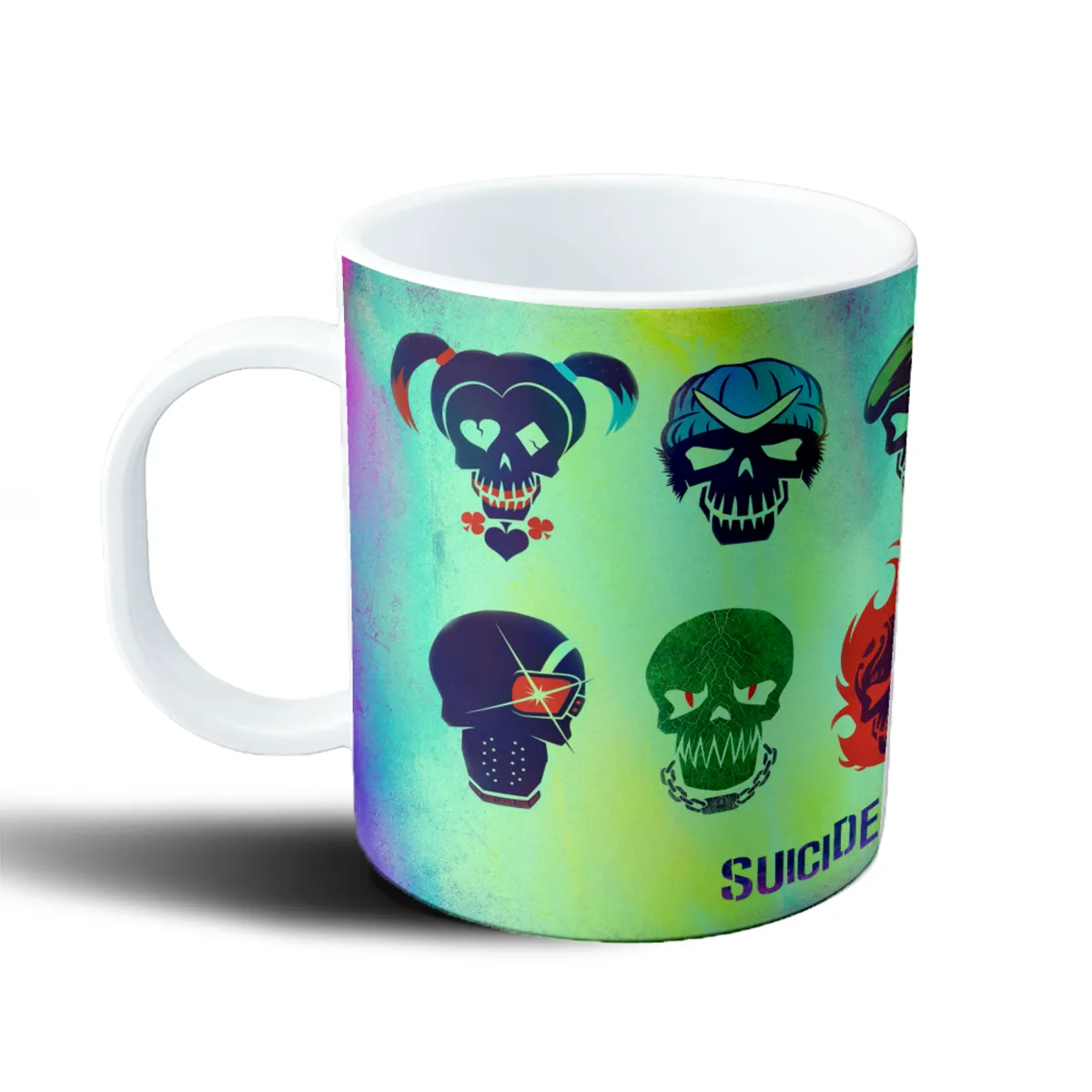 Taza de Plástico Suicide Squad Harley Quinn Calaveras - vista 2