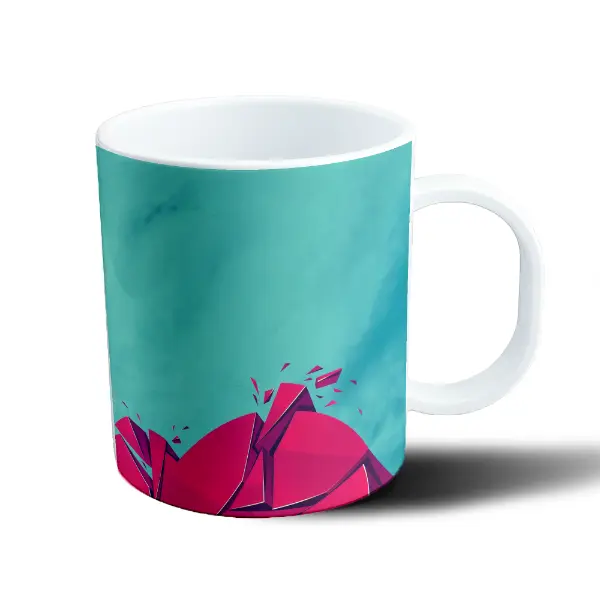 Taza de Plástico Harley Quinn Birds of Prey Dorada
