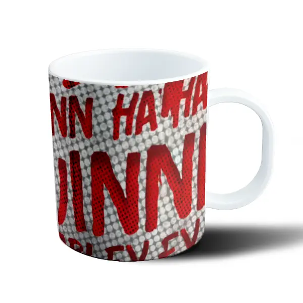 Taza de Plástico Harley Quinn Suicide Squad Armada