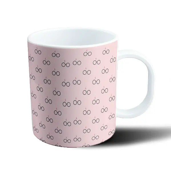Taza de Plástico Harry Potter Anteojos y Rayo