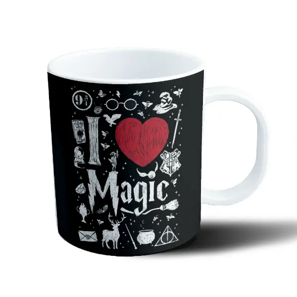 Taza de Plástico Harry Potter I Love Magic