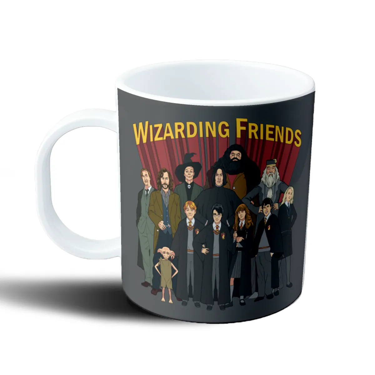 Taza de Plástico Harry Potter Wizarding Friends Personajes - vista 2
