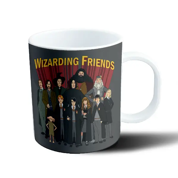 Taza de Plástico Harry Potter Wizarding Friends Personajes