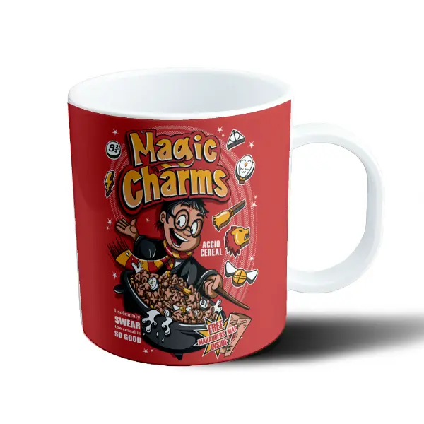 Taza de Plástico Harry Potter Magic Charms Cereal